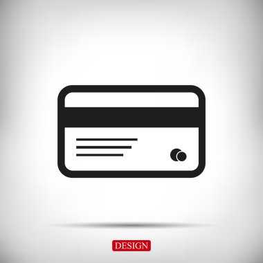 kart vektör simgesi