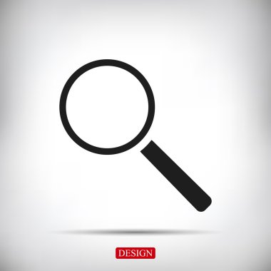 Büyütme cam simgesi