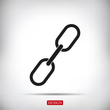 zincir vektör simgesi