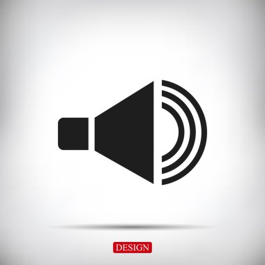 hoparlör vektör simgesi