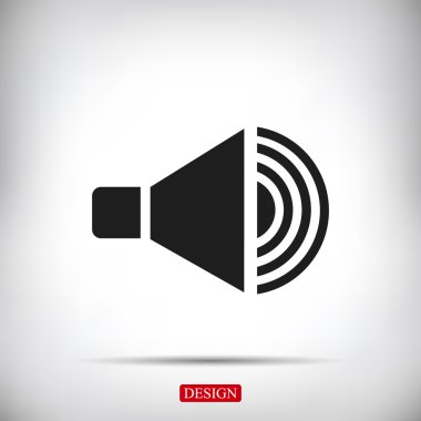 hoparlör vektör simgesi