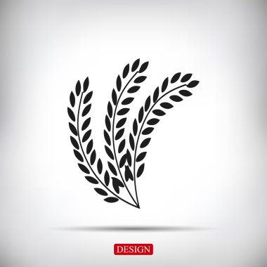 buğday vektör simgesi