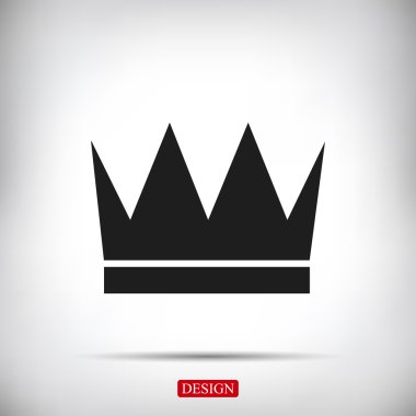 taç vektör simgesi