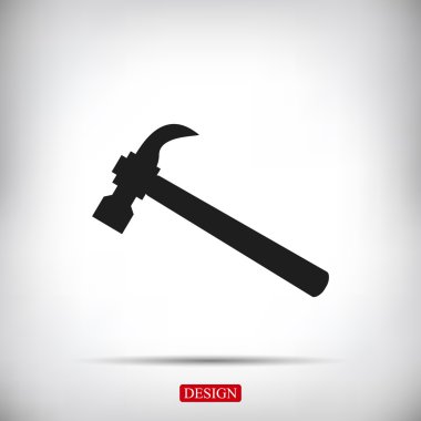 çekiç vektör simgesi