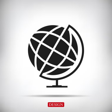 Dünya Vektör Simgesi