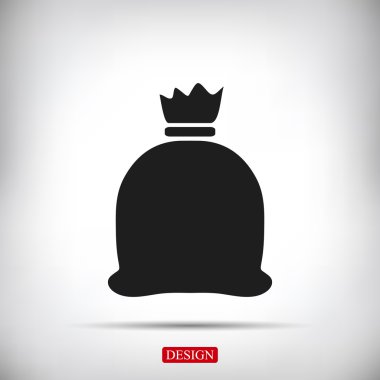 çanta vektör simgesi