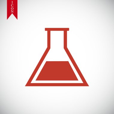 laboratuvar cam simgesi