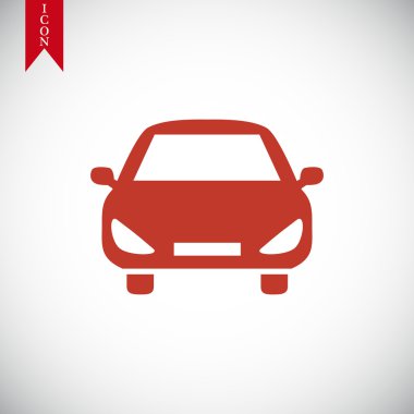 Araba vektör simgesi 