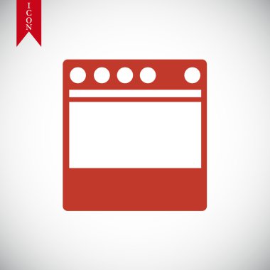 Soba vektör simgesi