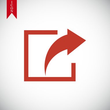 vektör simge paylaşın