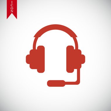 Kulaklık vektör simgesi