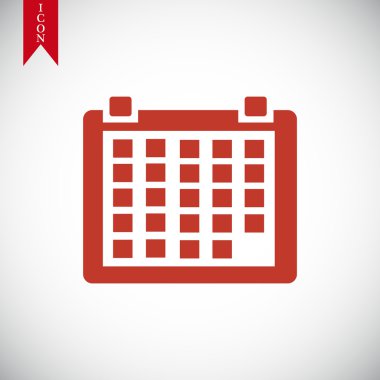 Takvim vektörü simgesi