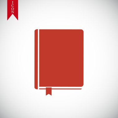 Kitap vektörü simgesi