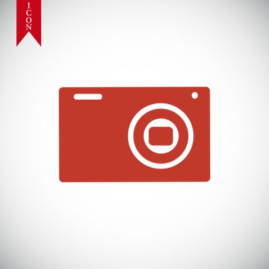 3D fotoğraf kamera simgesi