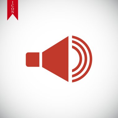 hoparlör vektör simgesi