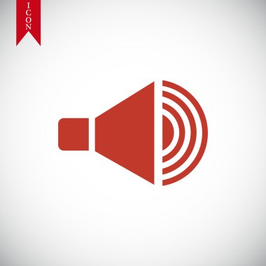 hoparlör vektör simgesi