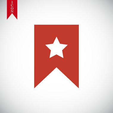 Yıldız Düz Simgesi