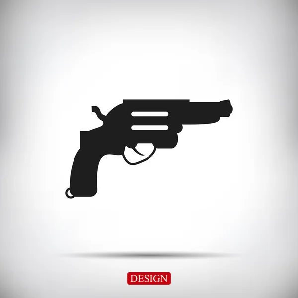 Revolver vector icon — Stock Vector