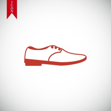 Ayakkabı simge vektör