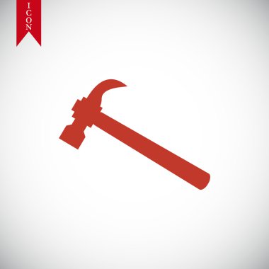 çekiç vektör simgesi