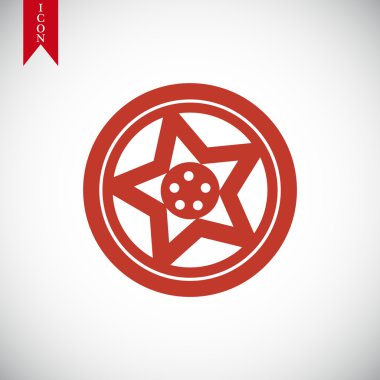 tekerlek disk vektör simgesi