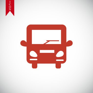 otobüs vektör simgesi