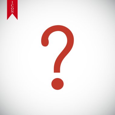 Soru işareti simgesi simgesi