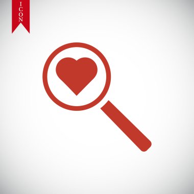 kalp arama simgesi