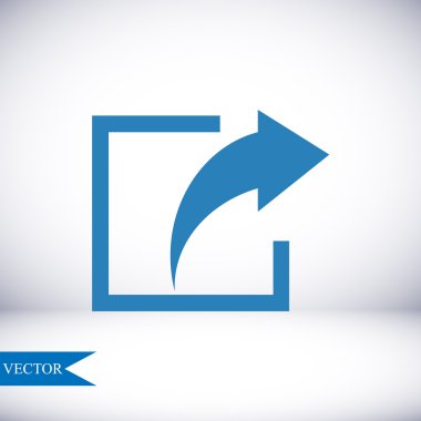 vektör simge paylaşın