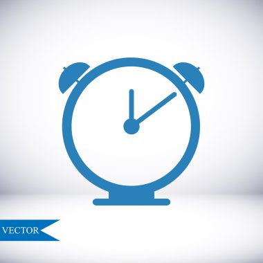 Saat vektör simgesi