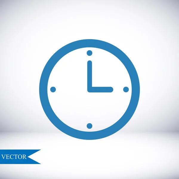 Clock vector icon — Stock Vector