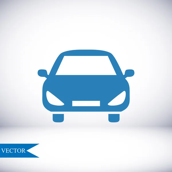 Coche icono vector — Vector de stock