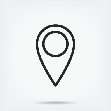 harita işaretçi simgesi