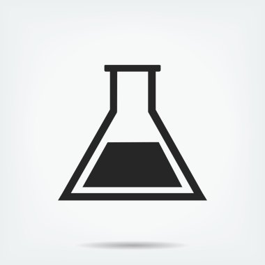 laboratuvar cam simgesi