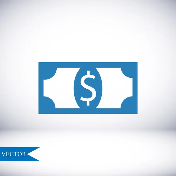 Pengar vektor icon — Stock vektor