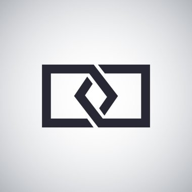 düz bağlantı simgesi