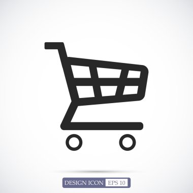 alışveriş grafik simgesi