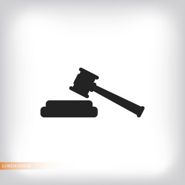  çekiç yargıç simgesi