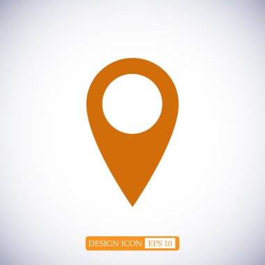 Internet düz simgesi