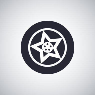 Direksiyonu düz simgesi