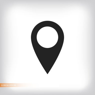 Internet düz simgesi