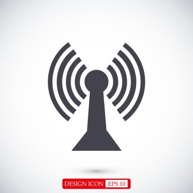 Comunication düz simgesi