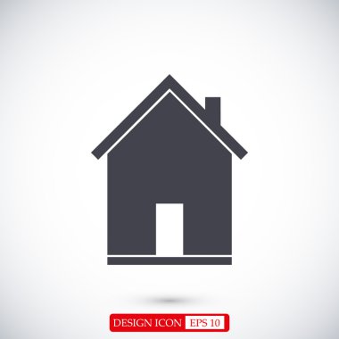 ev düz simgesi