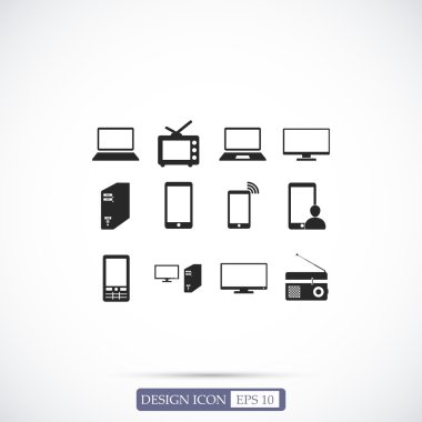 iletişim aygıt simgeleri