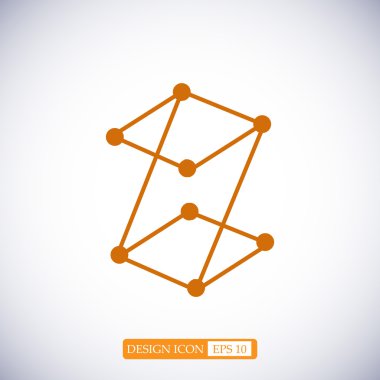  Z harfi düz simgesi