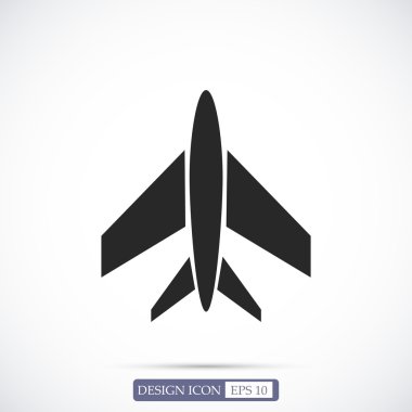 Düzlem Düz Simgesi