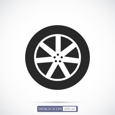 Direksiyonu düz simgesi