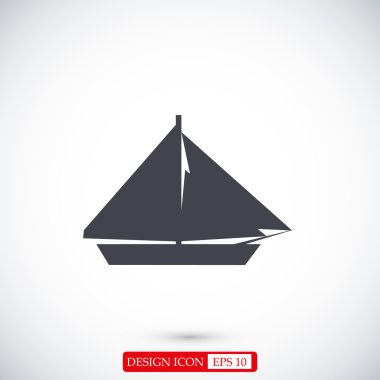 Yelken tekne simgesi