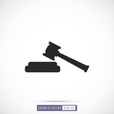  çekiç yargıç simgesi
