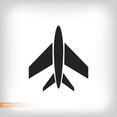 Düzlem Düz Simgesi